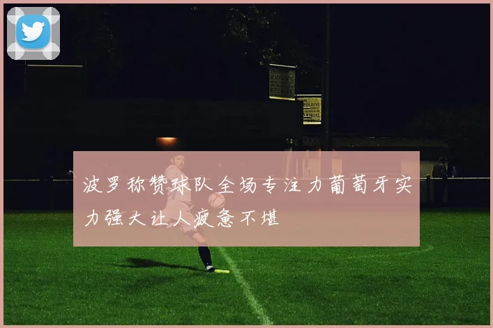 波罗称赞球队全场专注力葡萄牙实力强大让人疲惫不堪